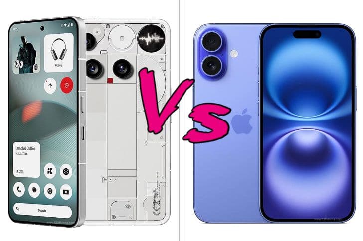 Nothing Phone 3 vs iPhone 16: Which is Better?