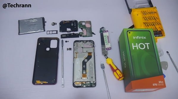 Infinix Hot 10 Teardown: Video Shows How Cool and Bad It Can Get