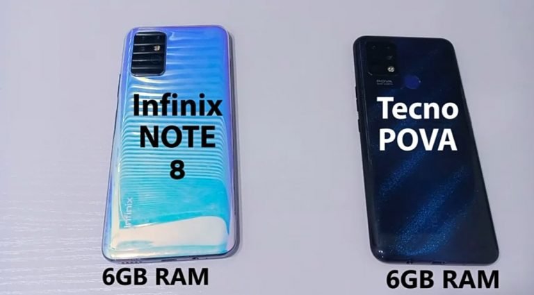 Tecno Pova Vs Infinix Note 8: Which is Better?