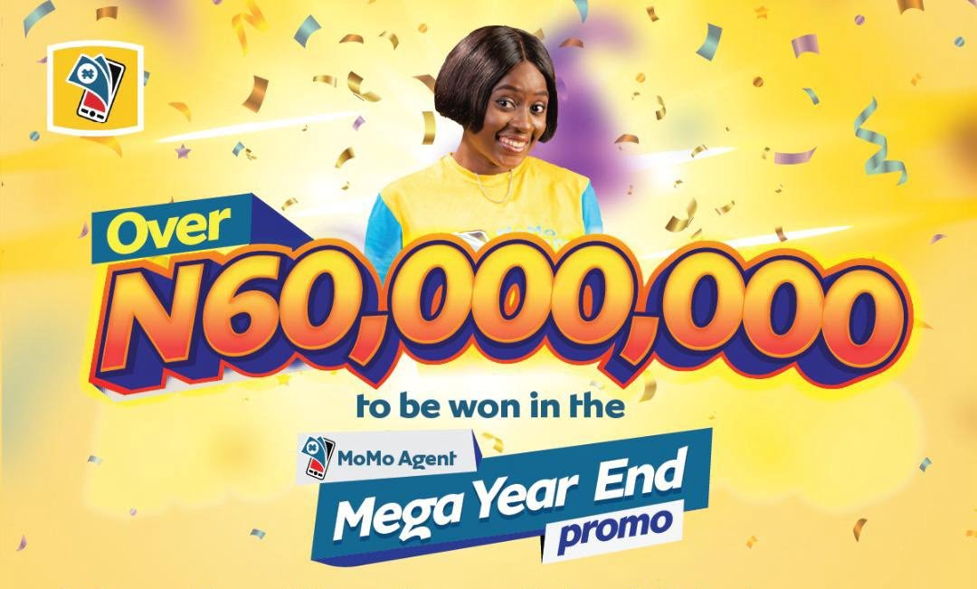 Over 60 Million Naira to be won in MTN MoMo Agent Mega Year End Promo