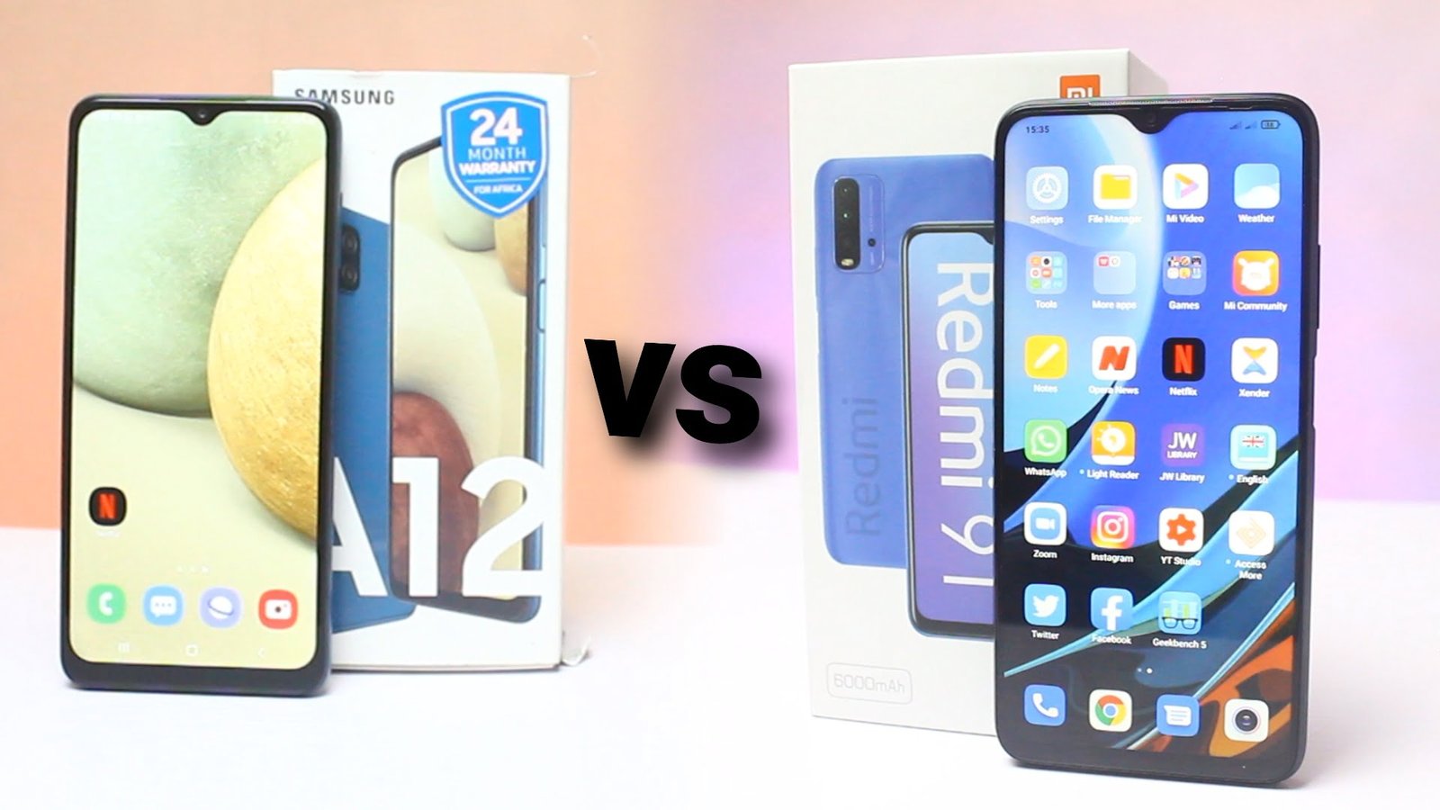 Samsung Galaxy A12 vs Redmi 9T: Which is Better?