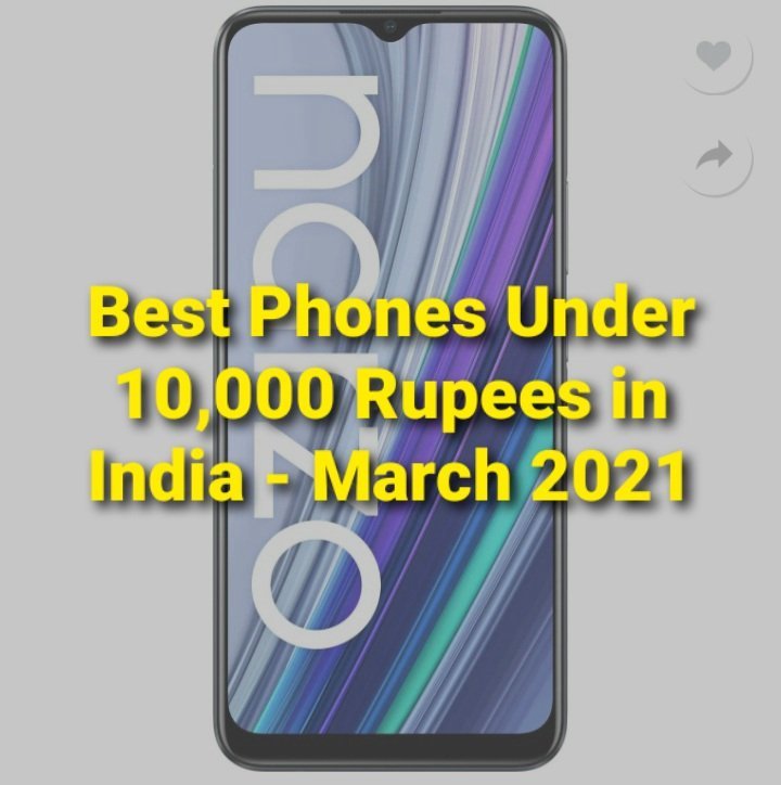 5 Best Phones Under 10000 Rupees in India