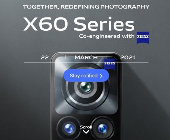 Vivo X60 Global Version