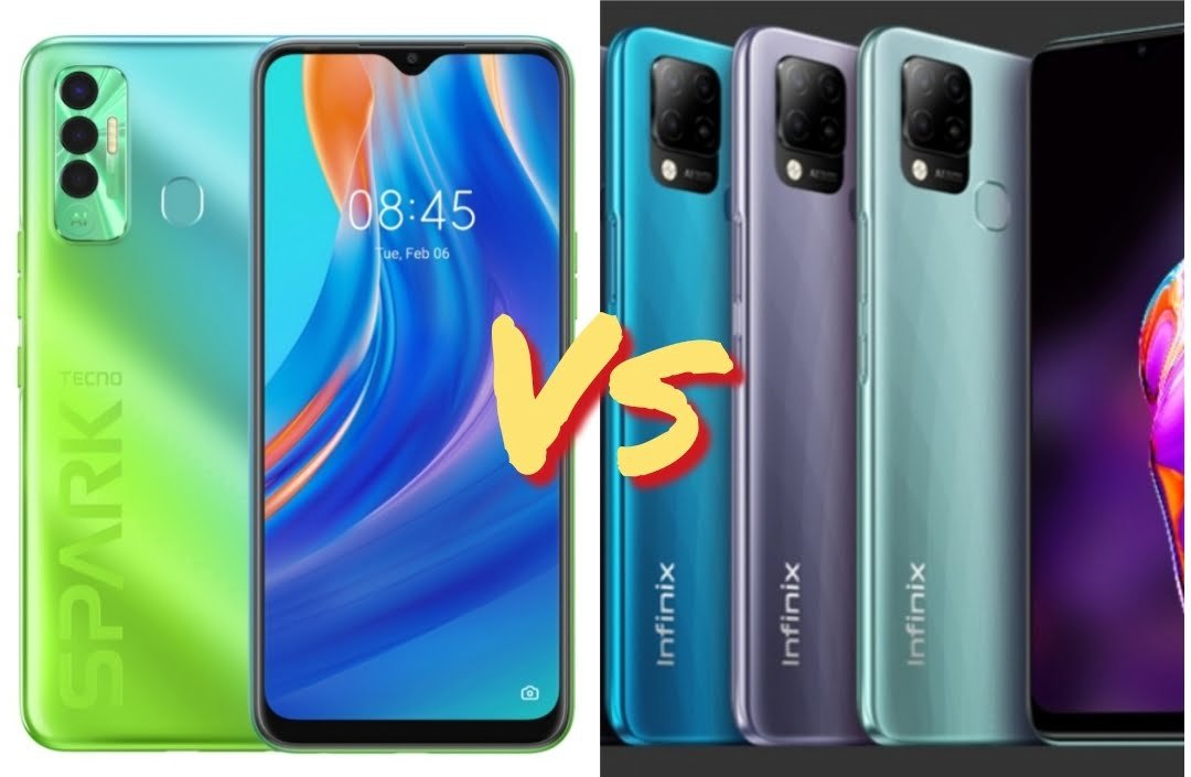 Infinix Hot 10t Vs Tecno Spark 7p Full Comparison Tech Arena24