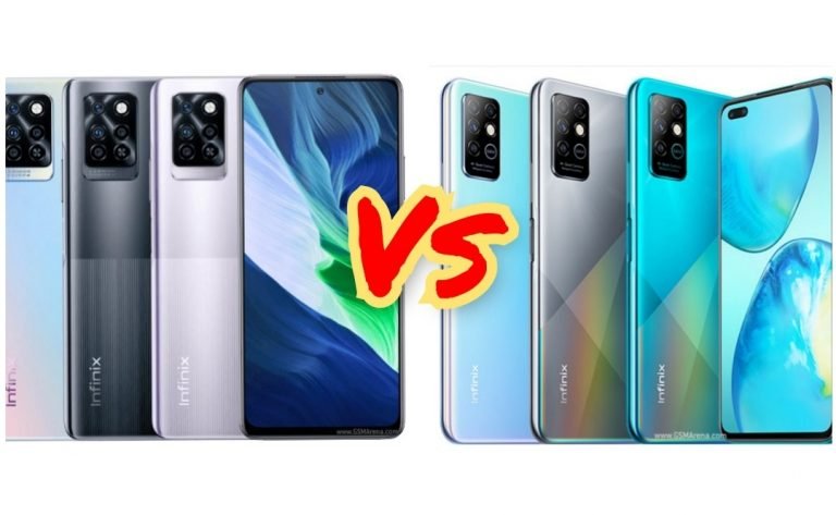 Infinix Note 10 Pro vs Infinix Note 8: Full Comparison