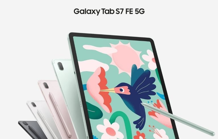 Samsung Galaxy Tab S7 FE 5G unveiled for £590 (~€650)