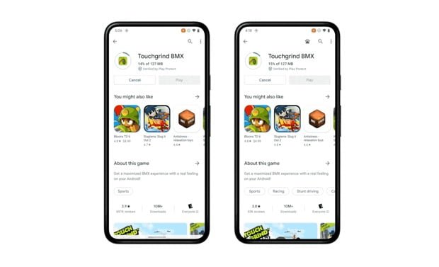 New Android 12 gaming Feature to allow users play games while it’s downloading