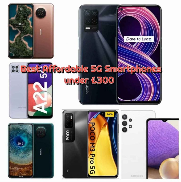 5G smartphones under £300