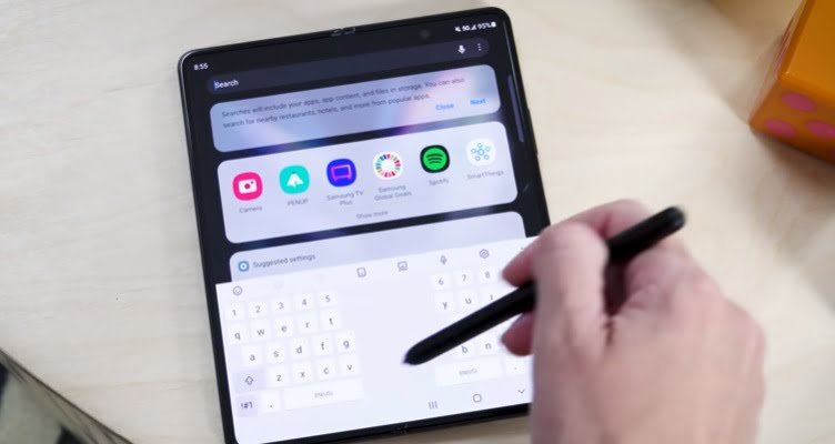 Samsung is now mass producing the S Pen for the Galaxy Z Fold 4