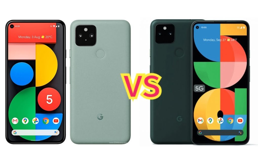 Google Pixel 5 vs Google Pixel 5a: Specs Comparison | Tech Arena24