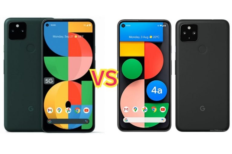 Google Pixel 5a 5G vs Google Pixel 4a 5G: Specs Comparison