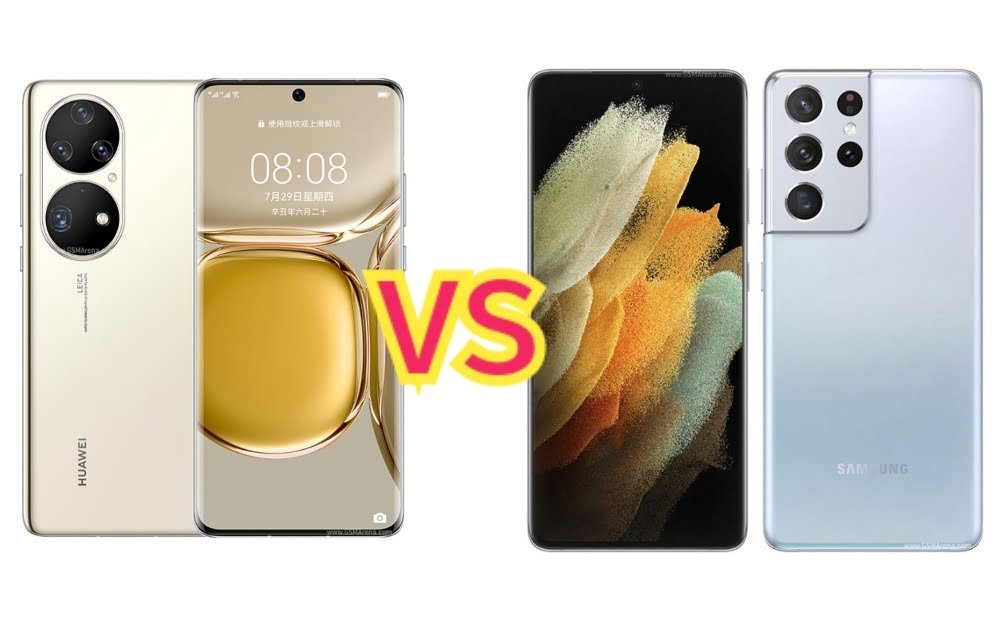 Huawei P50 Pro vs Samsung Galaxy S21 Ultra: Specs Comparison