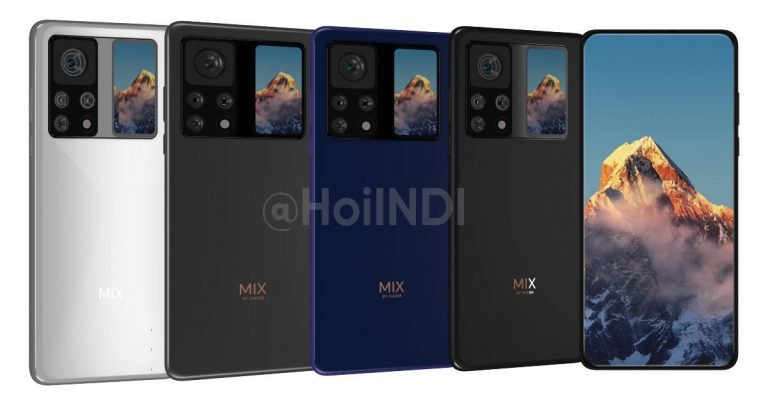 Mi Mix 4 render