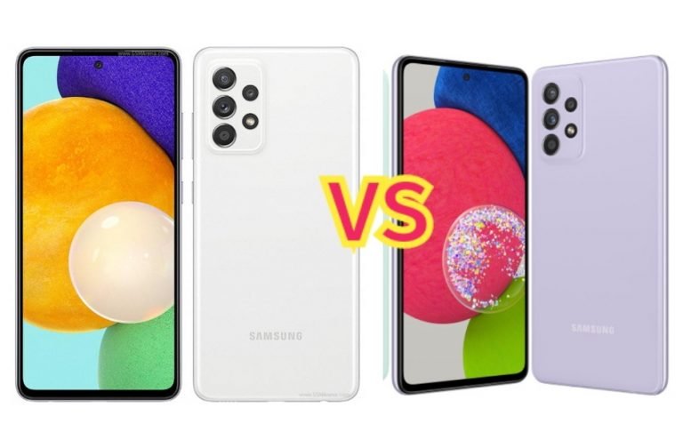 Samsung Galaxy A52s vs Samsung Galaxy A52 5G: Specs Comparison