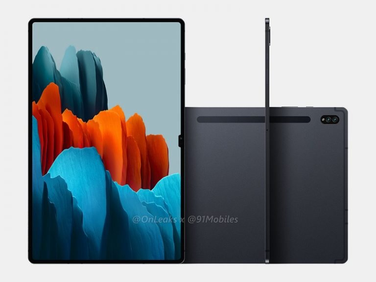 Galaxy Tab S8 Ultra design revealed in new renders along with its specs