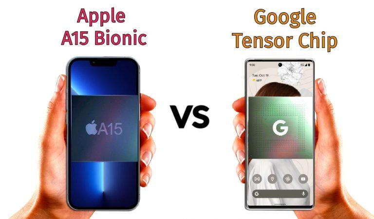 Google Tensor vs Apple A15 Bionic: chipset comparison