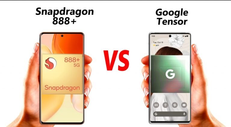 Snapdragon 888+ vs Google Tensor: chipset comparison