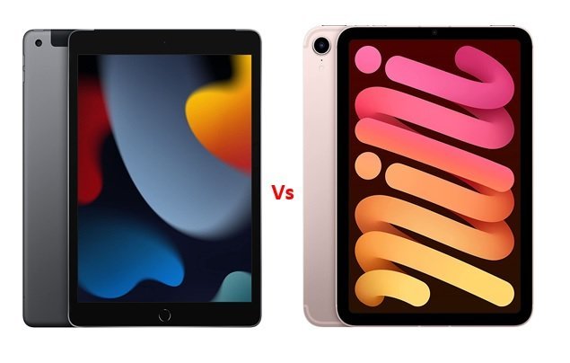 Apple iPad 10.2 (2021) vs iPad Mini (2021)