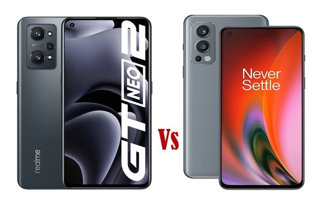 Realme GT Neo 2 vs OnePlus Nord 2: Specs comparison