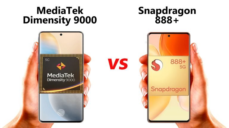 MediaTek Dimensity 9000 vs Snapdragon 888+: Specs Comparison