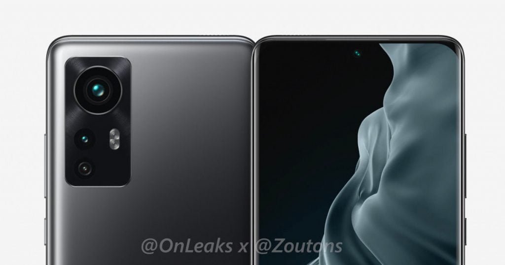 Xiaomi 12 renders