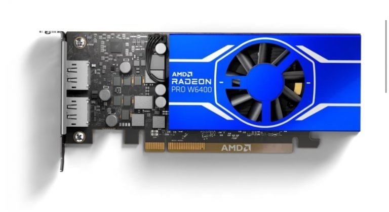 AMD Radeon Pro W6400 Price, Specs and Availability
