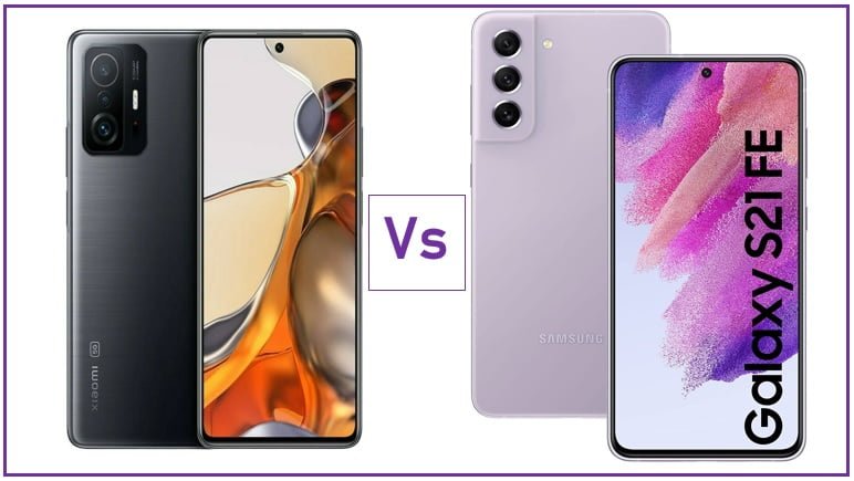 Xiaomi 11T Pro vs Samsung Galaxy S21 FE