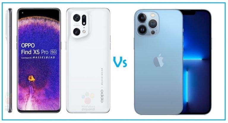 OPPO Find X5 Pro vs Apple iPhone 13 Pro Max