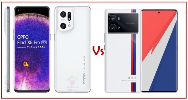 OPPO Find X5 Pro vs iQOO 9 Pro