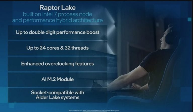 Intel 13th Gen Core “Raptor Lake” CPU to launch Q4 2022