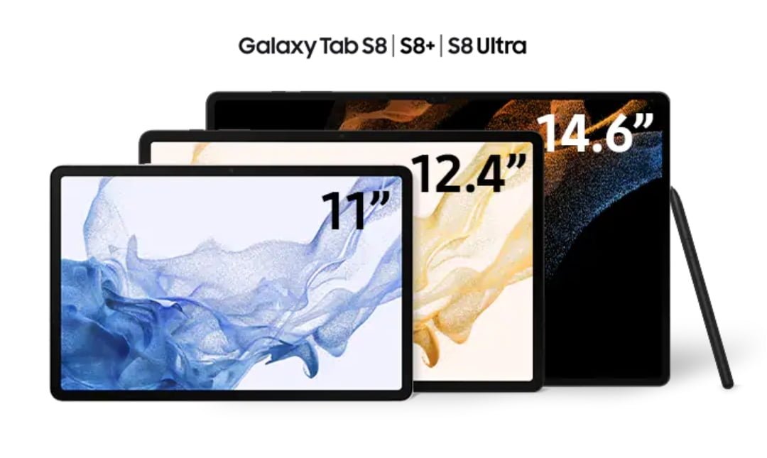 Samsung Galaxy Tab S8 Ultra price in Australia; Galaxy Tab S8 series pricing