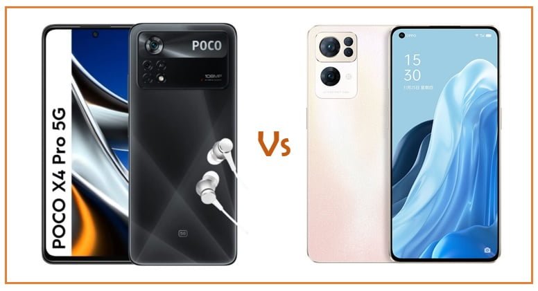 Xiaomi POCO X4 Pro vs OPPO Reno 7 Pro