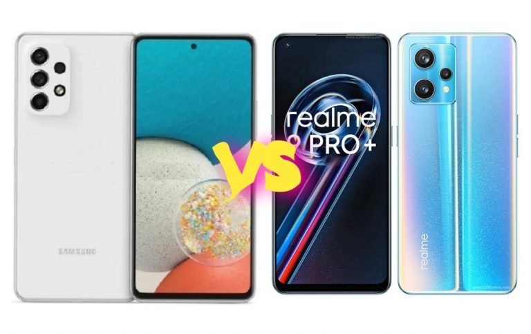 Samsung Galaxy A53 5G vs Realme 9 Pro+