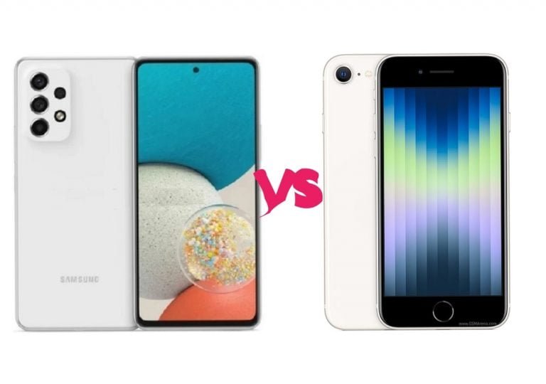 Samsung Galaxy A53 5G vs iPhone SE 2022: Which is better