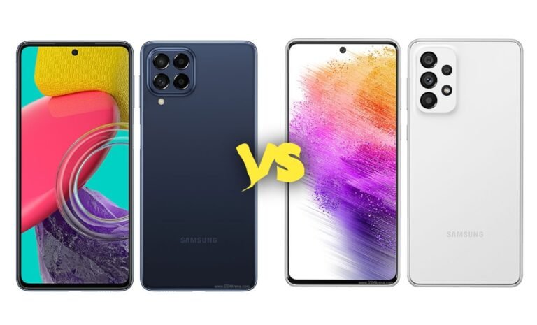 Samsung Galaxy M53 5G vs Samsung Galaxy A73 5G