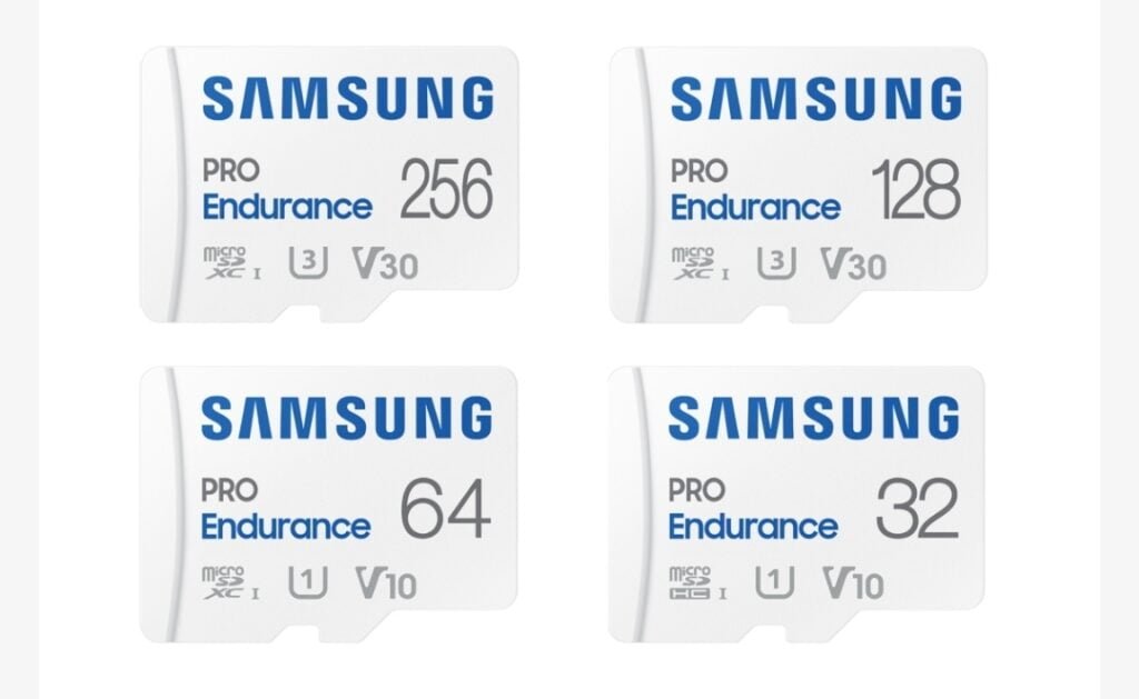 Samsung Pro Endurance microSD card price
