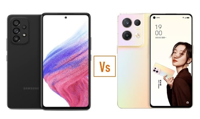 Samsung Galaxy A53 vs OPPO Reno 8 Pro: Which is better