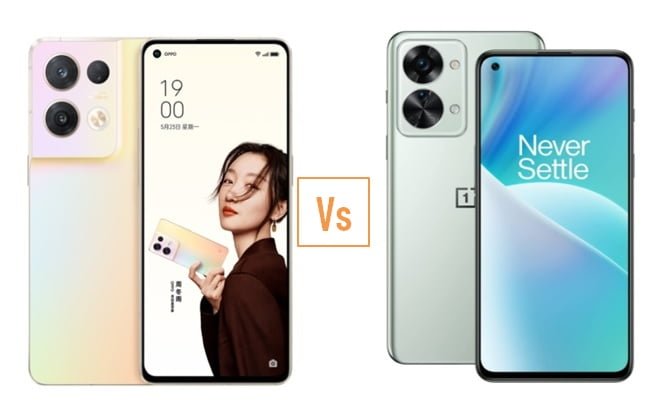 OPPO Reno 8 Pro vs OnePlus Nord 2T: which is better