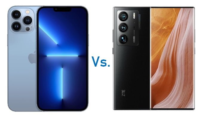 Apple iPhone 13 Pro Max vs ZTE Axon 40 Ultra: which is better