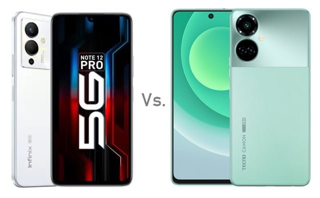 Infinix Note 12 Pro 5G vs Tecno Camon 19 Pro 5G: Which is Better?