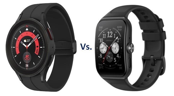 Samsung Galaxy Watch 5 Pro vs OPPO Watch 3 Pro