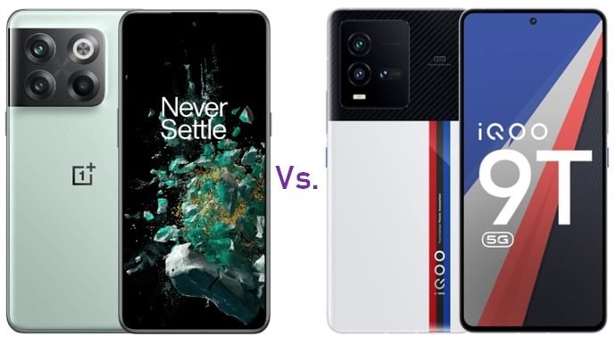 OnePlus 10T vs iQOO 9T comparison: which should you buy