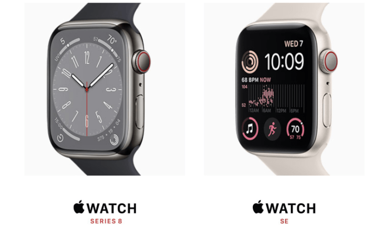 Apple Watch Series 8 vs Apple Watch SE 2: Which is Better?