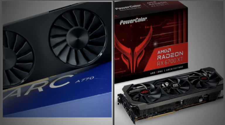Intel Arc A770 vs AMD Radeon RX 6700 XT: Which is Better? 