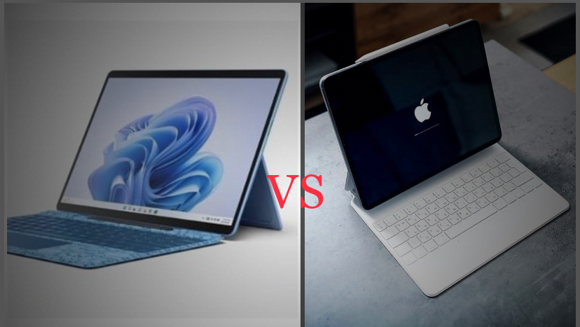 Surface Pro 9 vs Apple iPad Pro