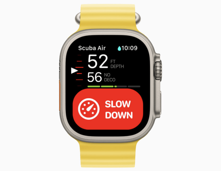 Apple Watch Ultra and Oceanic+ App