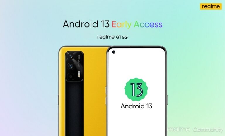 List of Realme Phones getting Android 13 Update