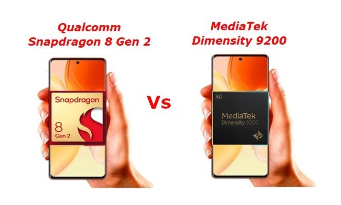 Qualcomm Snapdragon 8 Gen 2 vs Dimensity 9200: Which is better