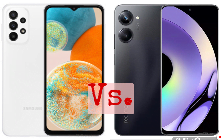 Samsung Galaxy A23 5G vs Realme 10 Pro 5G