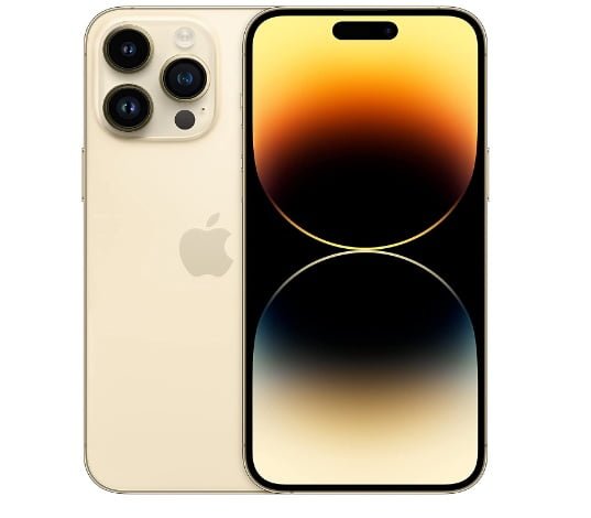 Apple iPhone 14 Pro gold color